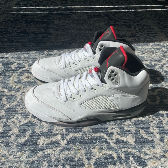 white cement retro 5